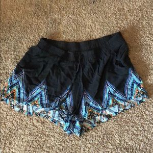 Geometric Patterned Shorts